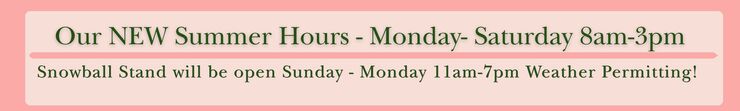 Summer Hours