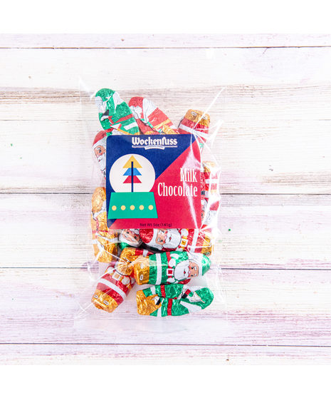 Wockenfuss Milk Chocolate Foiled Santa