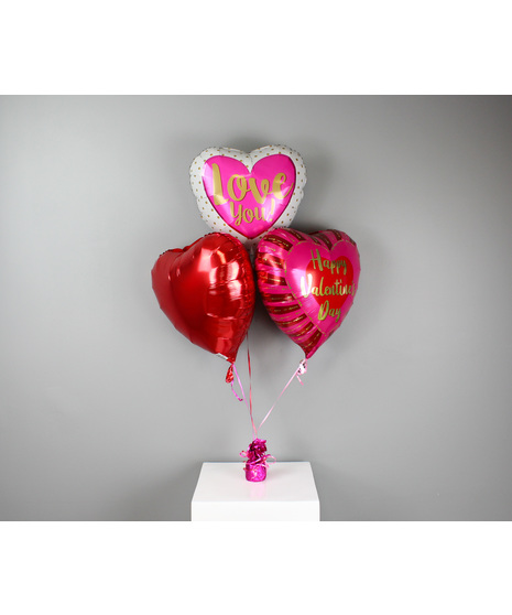Valentine's Day Balloon Triple Special