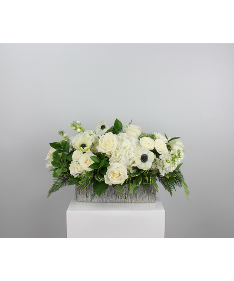 Silver Bells Centerpiece