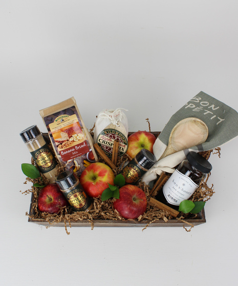 Bake it til' you make it!! This delicious crate has an awesome mix of local baking items.