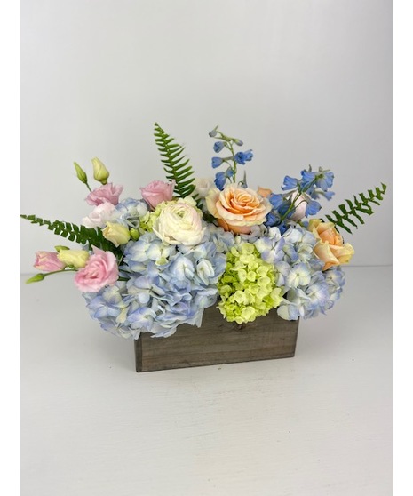 Saltwater taffy features a mix of soft spring florals!