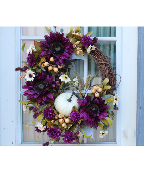 Mystic Harvest - Fall Silk Wreath