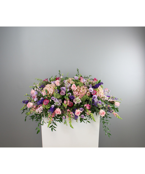 Lavender Tribute - Casket Spray