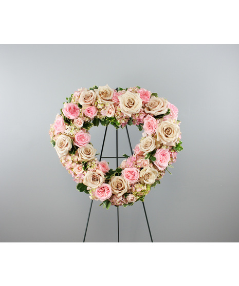 Empress of Elegance Heart - Standing Spray