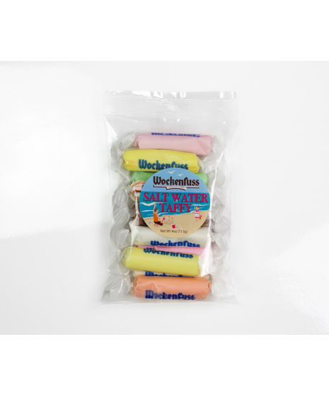Just like at the beach – an assortment of delicious flavors of chewy taffy.