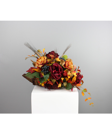 Season of Plenty - Fall Silk Arrangement