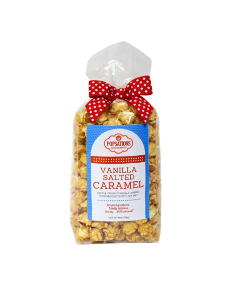 Light and crunchy caramel popcorn. Made locally in Maryland!
