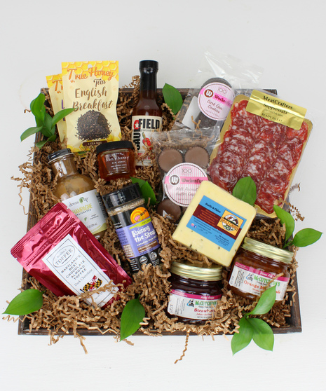 The East Coast Sampler crate features a wide variety of goodies from local businesses! 