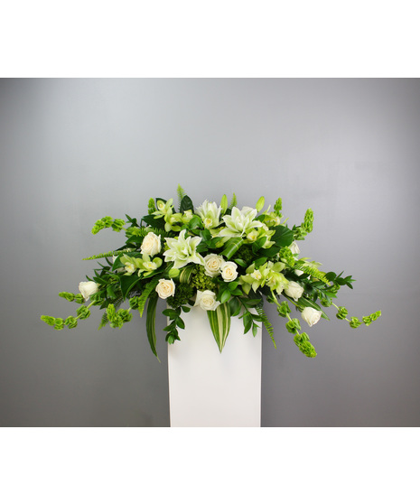 Oasis of Peace Casket Spray