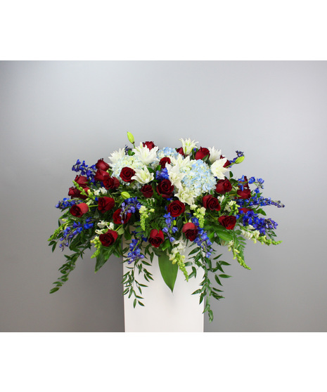 Honor and Glory - Casket Spray