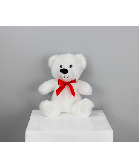 Meet Snowflake Bear, a picture of pure sweetness and timeless charm.