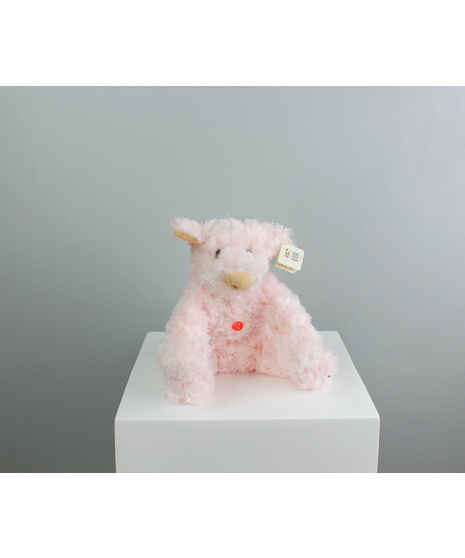 Daisy is the sweetest little plush pink pig, full of charm and cuddly softness!