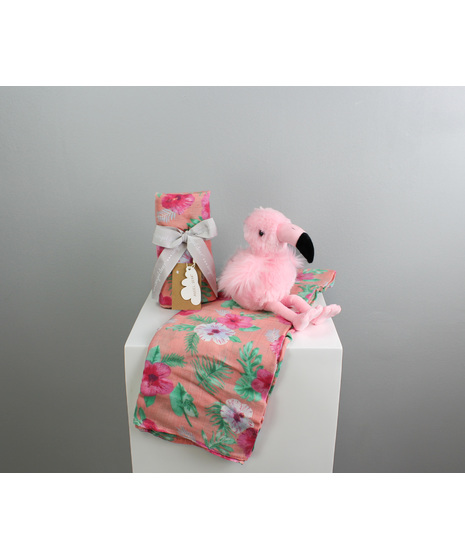Meet Flora the Flamingo, your new feathered friend bursting with charm and grace.