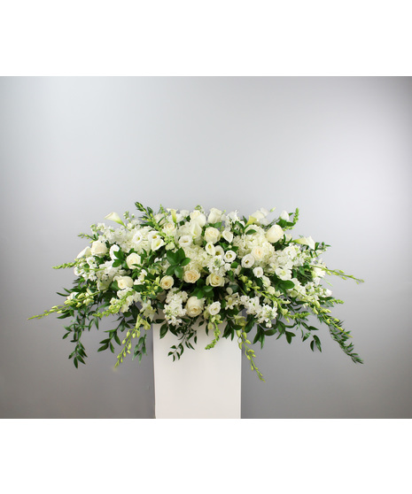 Purity and Peace - Casket Spray
