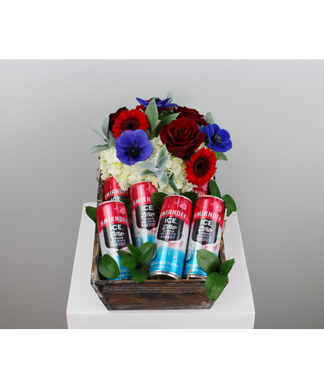 Red, White, and Berry Crate