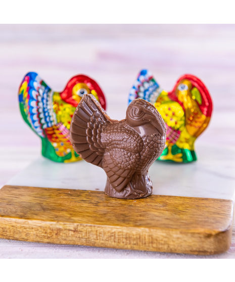 Wockenfuss Hollow Milk or Dark Chocolate Turkey