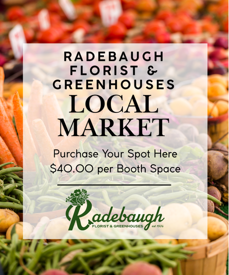 Radebaugh Local Farmers Market - Vendor Ticket
